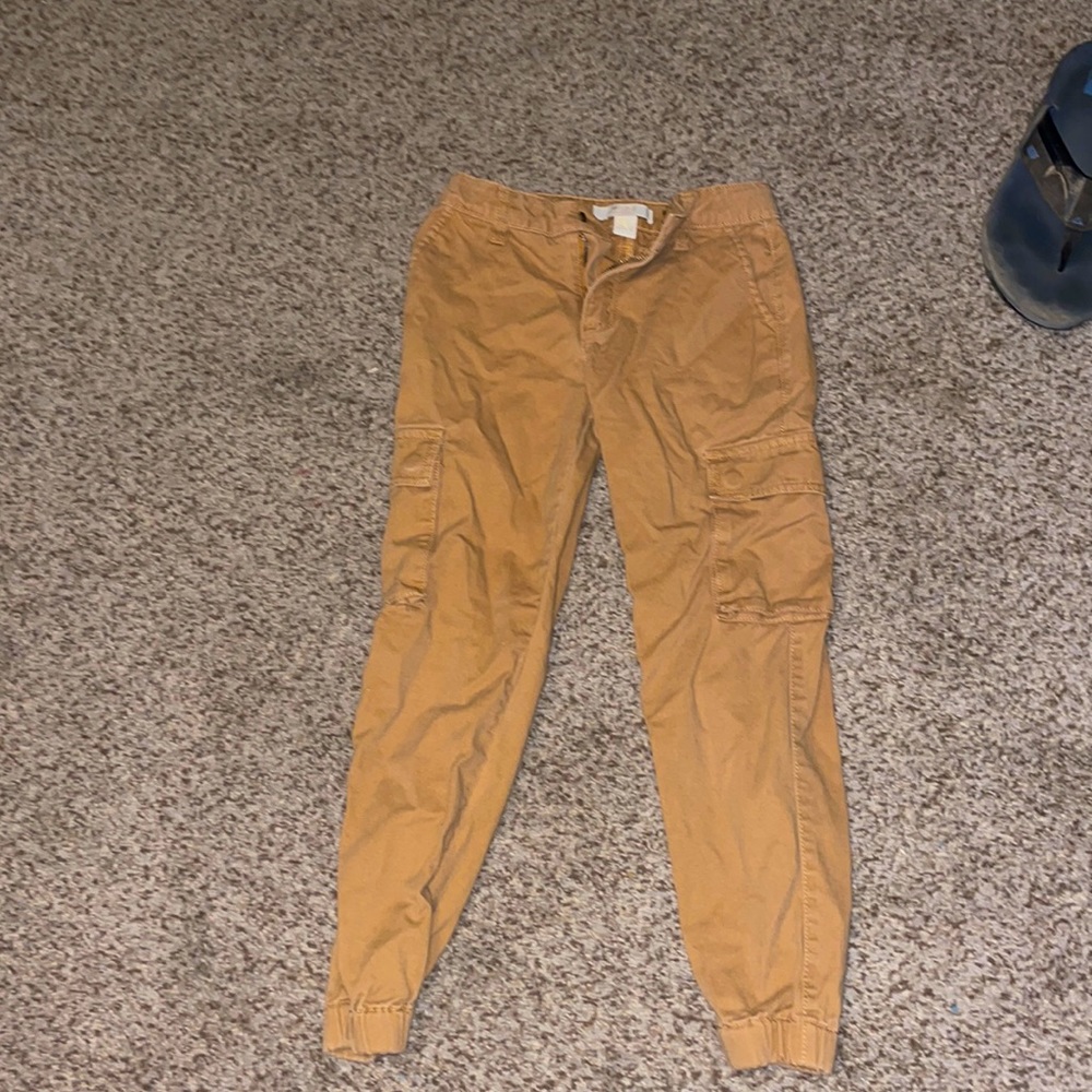 Kids brown cargo pants